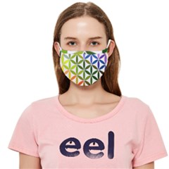 Mandala Rainbow Colorful Cloth Face Mask (adult) by Bedest