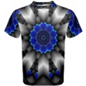 Kaleidoscope-abstract-round Men s Cotton T-Shirt View1