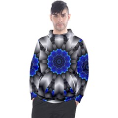 Kaleidoscope-abstract-round Men s Pullover Hoodie by Bedest