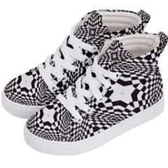 Tile-repeating-pattern-texture Kids  Hi-top Skate Sneakers by Bedest