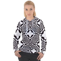 Tile-repeating-pattern-texture Women s Overhead Hoodie by Bedest