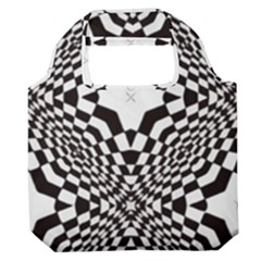 Tile-repeating-pattern-texture Premium Foldable Grocery Recycle Bag