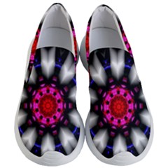 Kaleidoscope-round-metal Women s Lightweight Slip Ons by Bedest