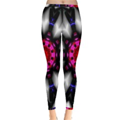 Kaleidoscope-round-metal Inside Out Leggings by Bedest