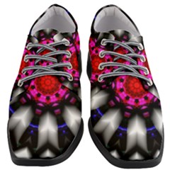 Kaleidoscope-round-metal Women Heeled Oxford Shoes by Bedest