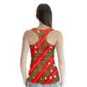 Christmas-paper-star-texture     - Racer Back Sports Top View2