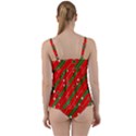 Christmas-paper-star-texture     - Twist Front Tankini Set View2