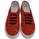 Christmas-paper-star-texture     - Men s Classic Low Top Sneakers View1