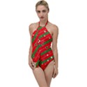 Christmas-paper-star-texture     - Go with the Flow One Piece Swimsuit View1