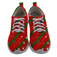 Christmas-paper-star-texture     - Women Athletic Shoes