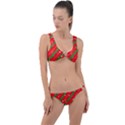 Christmas-paper-star-texture     - Ring Detail Crop Bikini Set View1