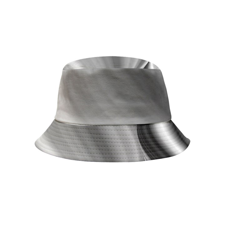 Waves-black-and-white-modern Bucket Hat (Kids)