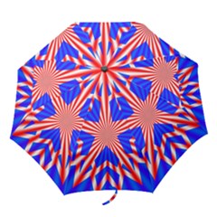 Star-explosion-burst-usa-red Folding Umbrellas by Bedest