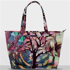 Tree-moon-night-sky-landscape Back Pocket Shoulder Bag  by Bedest