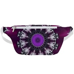 Kaleidoscope-round-circle-geometry Waist Bag  by Bedest