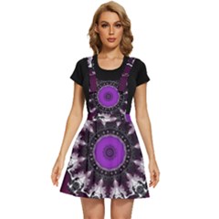 Kaleidoscope-round-circle-geometry Apron Dress