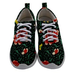 Background Vintage Japanese Design Women Athletic Shoes by Bedest