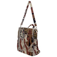 Hieroglyphics-goddess-queen Crossbody Backpack by Bedest