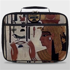 Hieroglyphics-goddess-queen Full Print Lunch Bag by Bedest