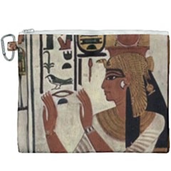 Hieroglyphics-goddess-queen Canvas Cosmetic Bag (xxxl) by Bedest