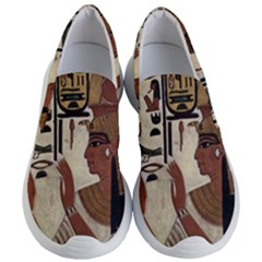 Hieroglyphics-goddess-queen Women s Lightweight Slip Ons by Bedest