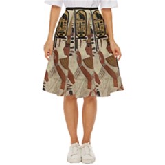 Hieroglyphics-goddess-queen Classic Short Skirt by Bedest