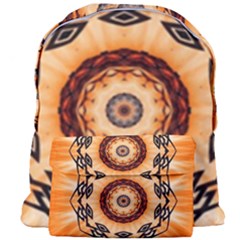 Abstract-kaleidoscope-colorful Giant Full Print Backpack by Bedest