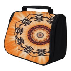 Abstract-kaleidoscope-colorful Full Print Travel Pouch (small) by Bedest