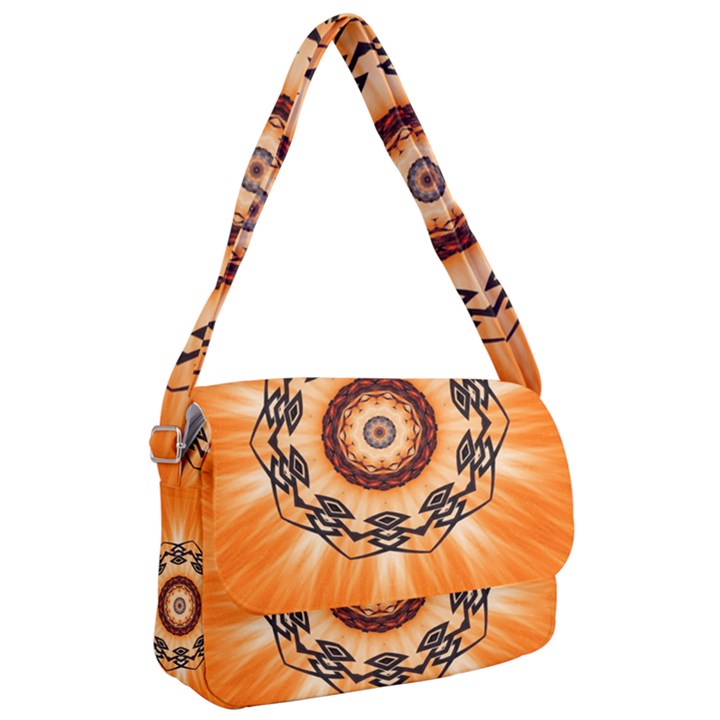 Abstract-kaleidoscope-colorful Courier Bag