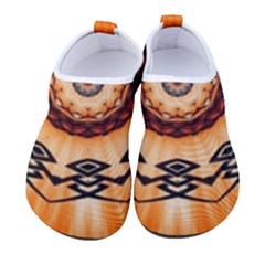 Abstract-kaleidoscope-colorful Men s Sock-style Water Shoes by Bedest