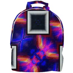 Box-abstract-frame-square Mini Full Print Backpack by Bedest