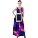 Box-abstract-frame-square Empire Waist Velour Maxi Dress View1