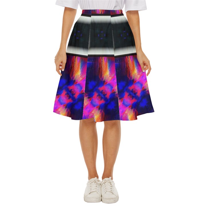 Box-abstract-frame-square Classic Short Skirt