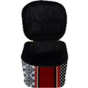 Background-damask-red-black Make Up Travel Bag (Big) View3