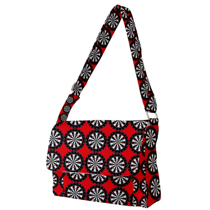 Darts-dart-board-board-target-game Full Print Messenger Bag (S)