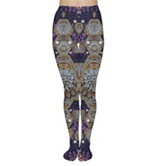 Flowers Of Diamonds In Harmony And Structures Of Love Tights