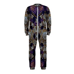 Flowers Of Diamonds In Harmony And Structures Of Love Onepiece Jumpsuit (kids)