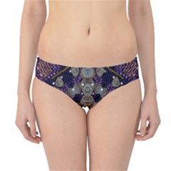 Flowers Of Diamonds In Harmony And Structures Of Love Hipster Bikini Bottoms by pepitasart