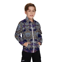 Flowers Of Diamonds In Harmony And Structures Of Love Kids  Windbreaker