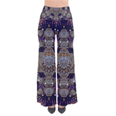 Flowers Of Diamonds In Harmony And Structures Of Love So Vintage Palazzo Pants by pepitasart