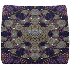 Flowers Of Diamonds In Harmony And Structures Of Love Seat Cushion by pepitasart