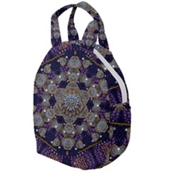 Flowers Of Diamonds In Harmony And Structures Of Love Travel Backpack by pepitasart