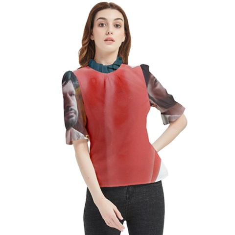 Adobe Express 20230807 1249100 1 Fb Img 1694012935321 Fb Img 1694012925239 Pngfind Com-league-of-legends-png-3243460 Frill Neck Blouse by 94gb