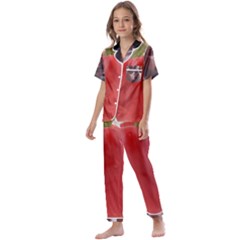 Adobe Express 20230807 1249100 1 Fb Img 1694012935321 Fb Img 1694012925239 Pngfind Com-league-of-legends-png-3243460 Kids  Satin Short Sleeve Pajamas Set by 94gb