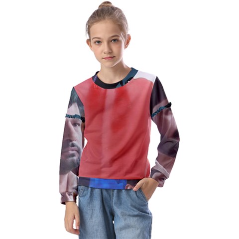 Adobe Express 20230807 1249100 1 Fb Img 1694012935321 Fb Img 1694012925239 Pngfind Com-league-of-legends-png-3243460 Kids  Long Sleeve T-shirt With Frill  by 94gb