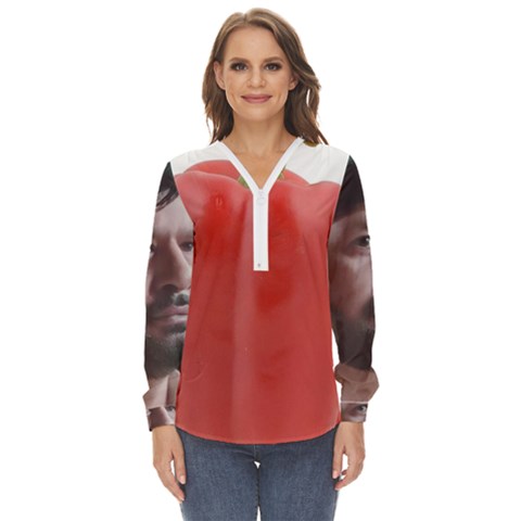 Adobe Express 20230807 1249100 1 Fb Img 1694012935321 Fb Img 1694012925239 Pngfind Com-league-of-legends-png-3243460 Zip Up Long Sleeve Blouse by 94gb