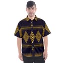 Abstract-batik Klasikjpg Men s Short Sleeve Shirt View1