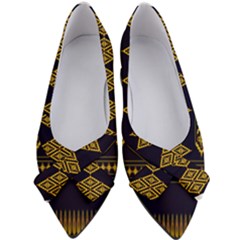 Abstract-batik Klasikjpg Women s Bow Heels by nateshop