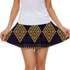 Abstract-batik Klasikjpg Women s Skort by nateshop