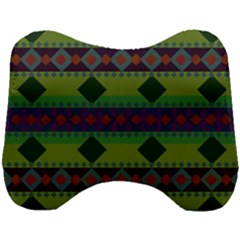 Background-batik 01 Head Support Cushion by nateshop